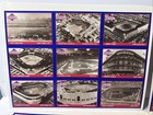 4 Sheets Classic Baseball Stadiums Uncut Sheet Cards