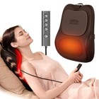 3d Shiatsu Back Massager With Heat - Pain Relief Pillow For Neck  Shoulder  Lowe
