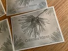 Stampin    Up  Christmas Card Kit Set Of 4 Glitter Embossed