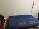 Blue Futon Sofa Bed