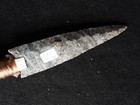 Native American Spear Point Knife   11  Antler Spear Arrowhead     Sb-0726 09242