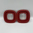 Lot Of 2 Rubbermaid Premier Square Snap Lid Replacement 5  Red - 10m1m2