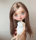 Blythe Doll Custom Wig 1 6 Bjd Doll Hair Long Wig Soft Mohair Hard Shell Diy Toy