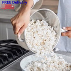 Greenpan Stainless Steel Popcorn Popper 5 39 Qt Stovetop Induction Big Popper