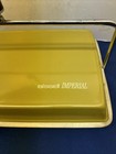 Vintage Bissell Imperial Carpet Floor Hand Manual Sweeper Mustard  Working Nice 