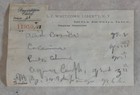 Three Antique 1899 Prescriptions -  Cocaine  Heroin   Opium