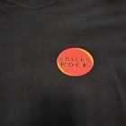 Vintage Chicks Rock 2000 Concert Shirt Adult L In Black