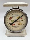 Vintage American Family Scale White 25lb Food Scale Cottagecore Shabby Chic