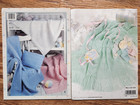2 Books Crochet Baby Afghans Leisure Arts 21 Designs Snuggle Up  Pastel Patterns