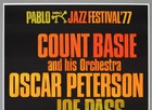 Pablo Jazz Festival     Rare Vintage Original Frankfurt 1977 Jazz Concert Poster