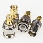 4 8pcs New Bnc To Sma Type Male Female Rf Connector Adapter Test Converter Kit