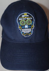 Corona Electric Beach Hat Skull Embroidered Cap Live Dia De Los Muertos Day Dead