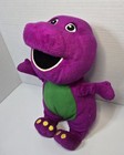 2008 Lyons Barney Purple Dinosaur 13  Plush Soft Toy Stuffed Animal