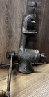 Antique Universal Cast Iron Meat Grinder L f  c  New Britain Ct Hand Crank