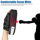 1pair Mma Boxing Punching Mitts Sparring Gloves Kick Target Focus Training Pads