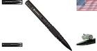 Aluminum Tactical Pen 6 1in Refillable Outdoor Survival Everyday Carry Black