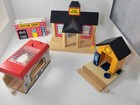 Wooden Brio Thomas-compatible Gas  Train Station With Gate Repair Other Station