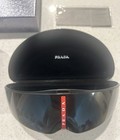 Prada Sunglasses Hardshell Case With Cleaning Cloth  Enclosed In Original Box