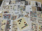 World Stamps  Mix Lot  Leaves  Some Cards  Mint used  Ex Dealer Stock  1 8kg G28