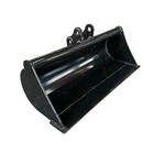 32   Toothless Bucket For 1-2ton Mini Excavators   12ex-wd32b