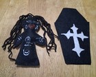 Voodoo Coffin Poppet Doll Kit Black Magic Curses Spell Work Hoodoo Wiccan Pagan