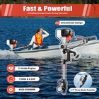 2 Stroke 2 3 Hp Outboard Boat Engine Motor Fits All Kinds Of Small Boats 52cc
