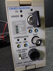 Used Ono Sokki Laser Displacement Meter Ld-1300l-200   Controller T10
