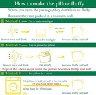 Throw Pillow Inserts Hypoallergenic 18x18 Inches Cushion Fill For Decorative
