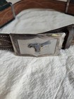 Vintage Bait Can Fishing Belt 1940 s B21