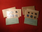  2  Two - 1958 United States Mint 90  Silver Proof Coin Set Flat Packs Ogp  3652