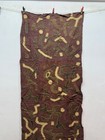 Antique Hand Woven Rare Collectible African Kuba Raffia Congo Textile Runner