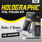 Trading Card Polish Kit For Holographic Foil Surface  Includes 10x Foam