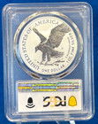 2021-s Reverse Proof Silver American Eagle Pcgs Reverse Pf 69 T-2