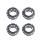 4x Flanged Ball Bearing Id 3 4  X Od 1-3 8  Wheelbarrows Carts Hand Trucks Mtd