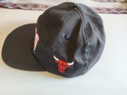 New Rare Vintage 1994 Nba Champion U s a  Snap Back Twill Hat  Black red   nos