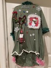 Ugly Christmas Sweater Festive 3d Ornaments  Toys Etc Attached See Measurements