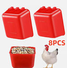 30 Cage Cups 1 Pint   16 Fl  Oz  Hanging Feed   Water Cage Cups Chickens Poultry