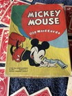Mickey Mouse  old Maid  Card Game 1937 Walt Disney Whitman With Original Box