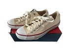 Vintage Converse All Star Low Sneakers Shoes Mens Size 9 Deadstock Nib Usa Made