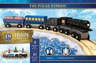 18-piece Wood Train Set - Polar Express