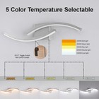 Hlilceh 23 62 Inch Modern Bathroom Vanity Light 23 62inch  Brushed Nickel