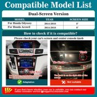 Wireless Carplay Android Auto Box For Honda Accord Odyssey 2014-2018 Dual Screen