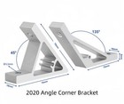 8pcs 45 Degree 135 Degree Angle Corner Bracket For 2020 Aluminum Profile