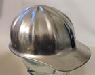 Vintage Fibre Metal Superlite Aluminum Hard Hat Helmet Miner Mining Logging
