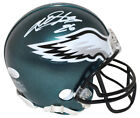 Miles Sanders Autographed Philadelphia Eagles Mini Helmet Beckett 38939