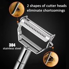 Stainless Steel Vegetable Peeler Julienne Slicer Kitchen Tool For Fruit   Potato