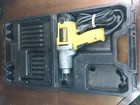 Dewalt Dw290 Corded Electric 120v 1 2 Inch Impact Wrench W case Works Great