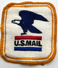  3  Pc Lot Vintage Us Post Office Dept Pony Express Eagle Letter Carrier Patches