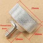 Chrome Motorcycle Seat Bolt Screw Fit For Harley Road King Glide Softail Fat Boy