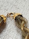 Rare - Vintage 1950 s Twisted Wire Choker Necklace With Spring Ring 14 5 